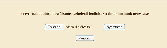 Mezőgazdasági és Vidékfejlesztési Hivatal 68 7. Jelölje ki a beérkezett dokumentumot az értesítési tárhelyén és mozgassa tartós tárhelyre.