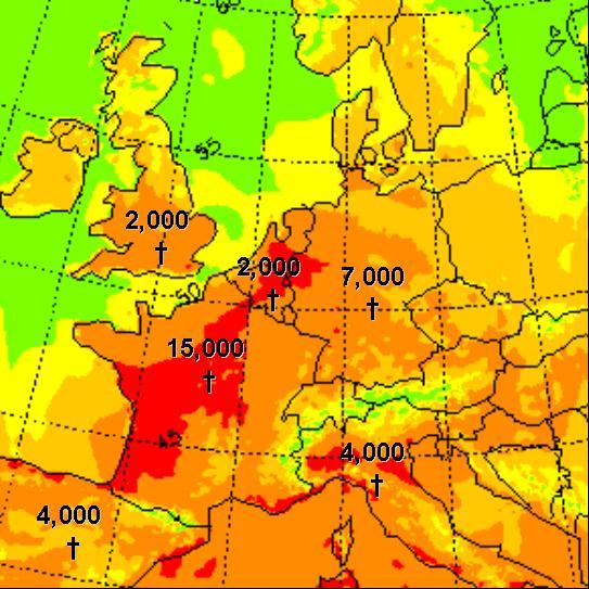 Az időjárási szélsőségek gyarapodnak 2005.