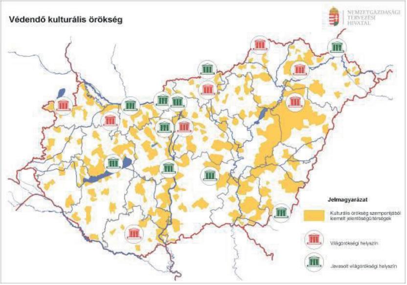 HELYZETFELTÁRÓ - HELYZETELEMZŐ - HELYZETÉRTÉKELŐ MUNKARÉSZEK 132 Épített értékei környezet 1.14.5 Az épített környezet értékei 32.