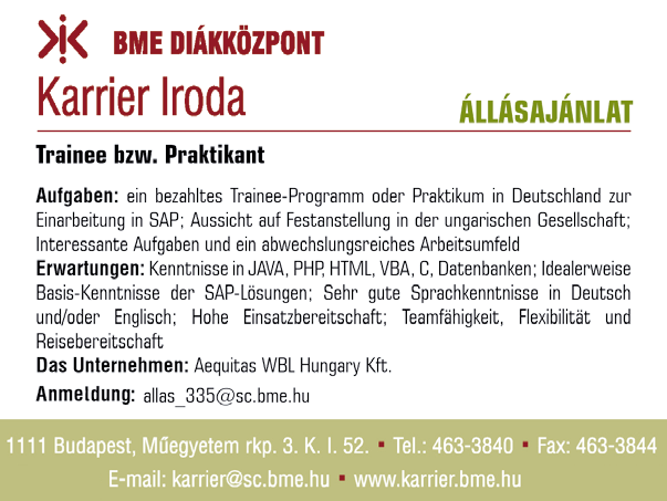 Karrier VII. évfolyam 9. szám Megkérdeztük Gólyaként milyen félelmeid vannak az egyetemmel kapcsolatban? Kocsis Alex (ÉŐK) A tantárgyaktól nem félek, bár biztos nem lesz könnyű teljesíteni azokat.