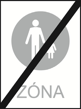 Gyalogos övezet (zóna) (26/h. ábra); a jelzőtábla olyan terület kezdetét jelzi, amelynek útjai a gyalogosok közlekedésére szolgálnak; jármű közlekedése a gyalogos övezetben tilos.