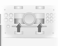 100 Műszerek és kezelőszervek infotainment és navigációs rendszerek - lásd infotainment rendszer használati utasítását rendszerbeállítások A Graphic-Info-Display monokróm módon jeleníti meg az