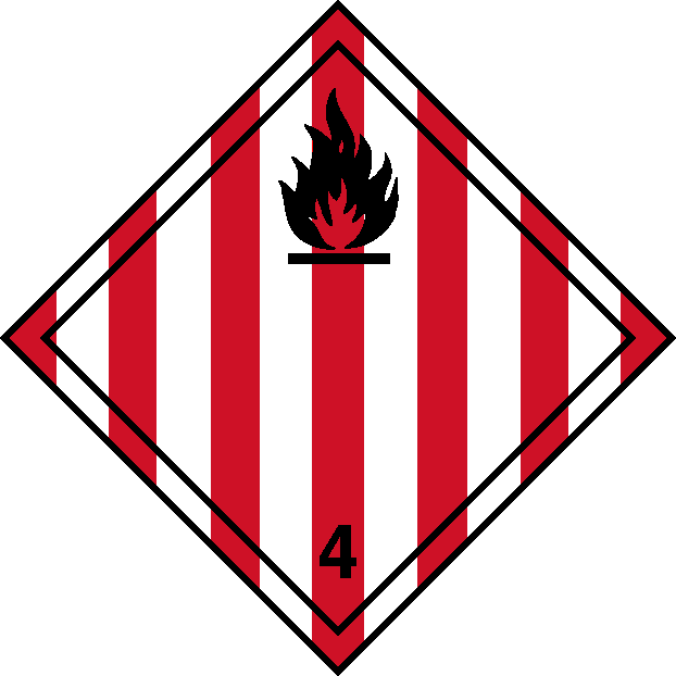14.3. Transport hazard class(es) Class 4.1 Subsidiary risk - 14.4. Packing group II 14.5. Environmental hazards Marine pollutant No. EmS Not available. 14.6. Special precautions Not available.