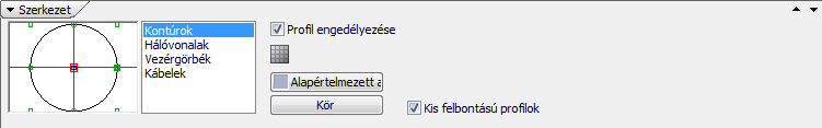 20 Felületháló Kontúrok feszessége Megfeszítheti a kontúrokat ennek az értéknek a megnövelésével. Vezérgörbék feszessége Megfeszítheti a vezérgörbéket ennek az értéknek a megnövelésével.