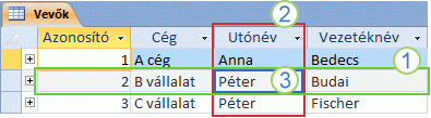 4. ADATBÁZIS-KEZELÉSI ALAPISMERETEK a) Elméleti alapok Ebben a fejezetben adatbázis-kezeléssel ismerkedünk meg, de szintén csak olyan mélységben, ami a sikeres érettségi vizsgához kell.