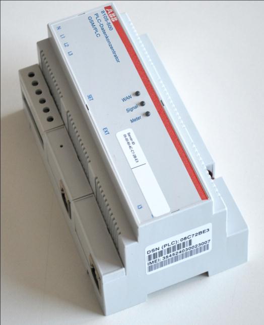 ABB Smart Metering Okos mérési adatkoncentrátor MUC CD Rendszer