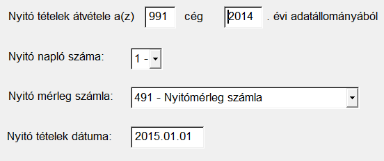 11. EGYÉB FUNKCIÓK 11.1. Adatállomány mentése Ezt a menüpontot kiválasztva annak a cégnek azt az évi adatállományát tudjuk lementeni, amelyben éppen dolgoztunk (ún. egycéges mentés).