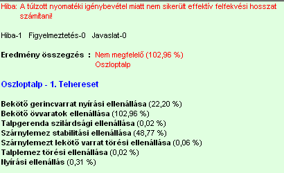Az a) esetben kapcsoljuk be a Csomóponti terhek megadása [20] alatt a Táblázatos (kézi) megadás opciót, majd a Csomóponti terhek adatai táblázatban nyomjuk meg az Új gombot.