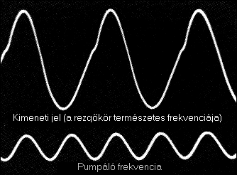A parametrikus rezgőkör legkritikusabb eleme a frekvencia.