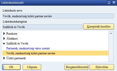 56. ábra: MS: Eszközök > Lekérdezések > Lekérdezésgenerátor/ Lekérdezéskezelő/Lista/NYK 57.