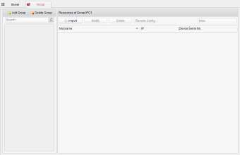2.3 Csoportok kezelése A regisztrált eszközök csoportokba rendezhetők az egyszerűbb kezelhetőség érdekében.