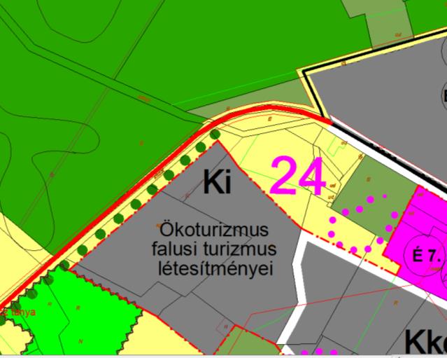 Ásotthalom Településrendezési Terv Módosítás 35 Hatályos Módosított Szerkezeti tervek Közlekedési szakvélemény: A helyszíni adottságok figyelembevételével kézenfekvőnek látszik, a viszonylag kis