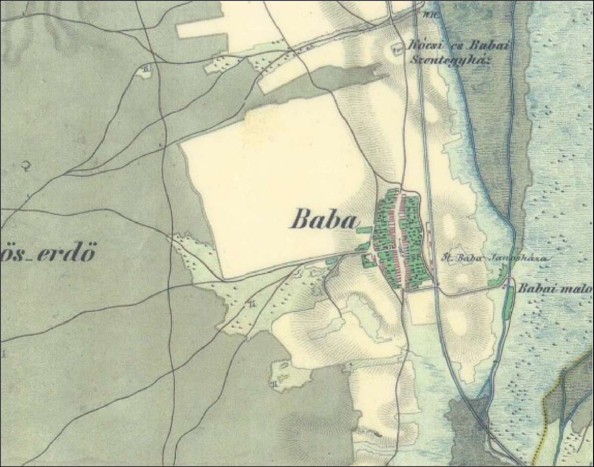 Boba: 1800-as évek közepe: a falutól nyugatra rét és fás legelő húzódott a Tölös erdőig". A Celldömölk-Jánosháza úttól nyugatra összefüggő erdő található. A Marcalon működött a bobai malom.