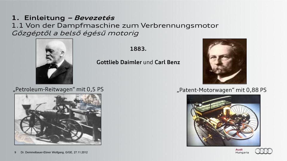 belső égésű motorig 1883.