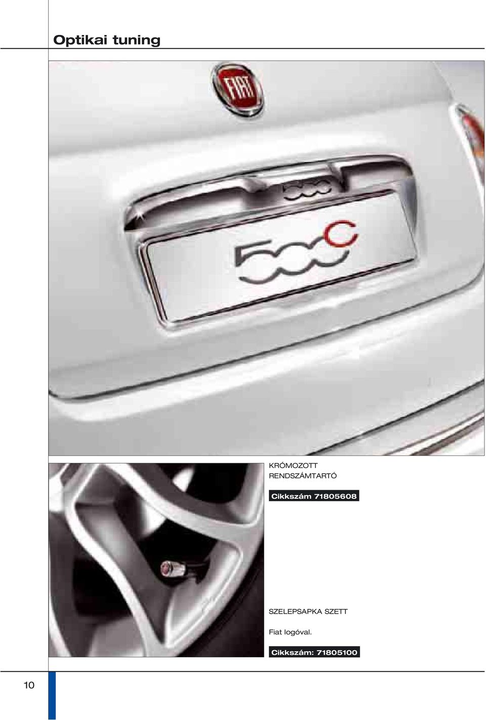 SZELEPSAPKA SZETT Fiat