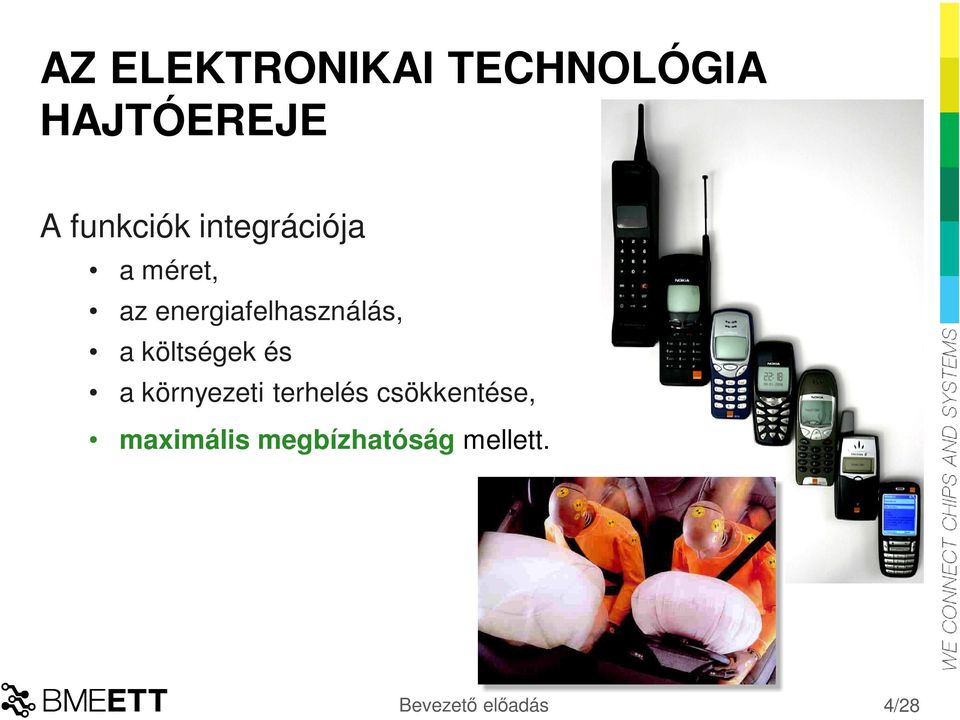 költségek és a környezeti terhelés csökkentése,