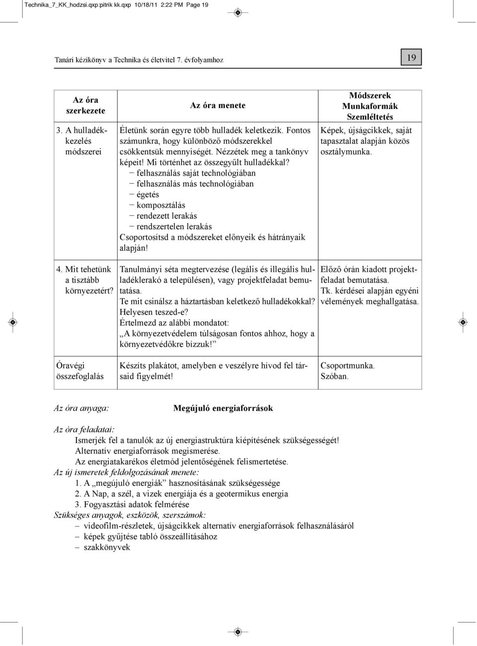 Mi történhet az összegyűlt hulladékkal?