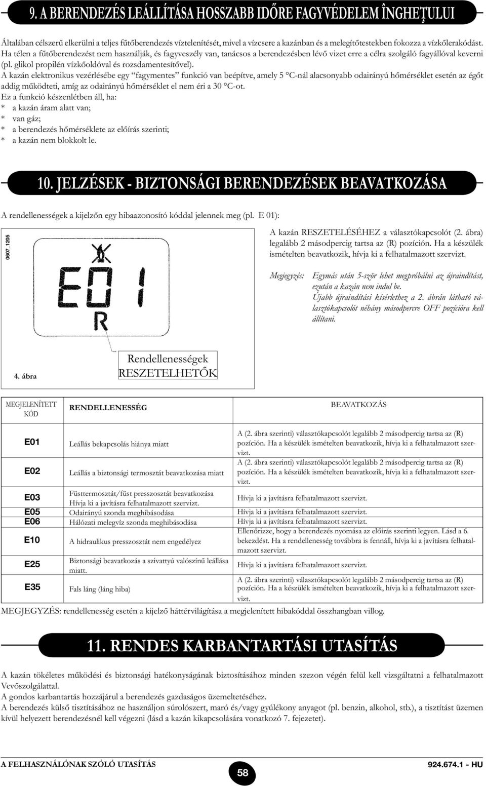 glikol propilén vízkőoldóval és rozsdamentesítővel).