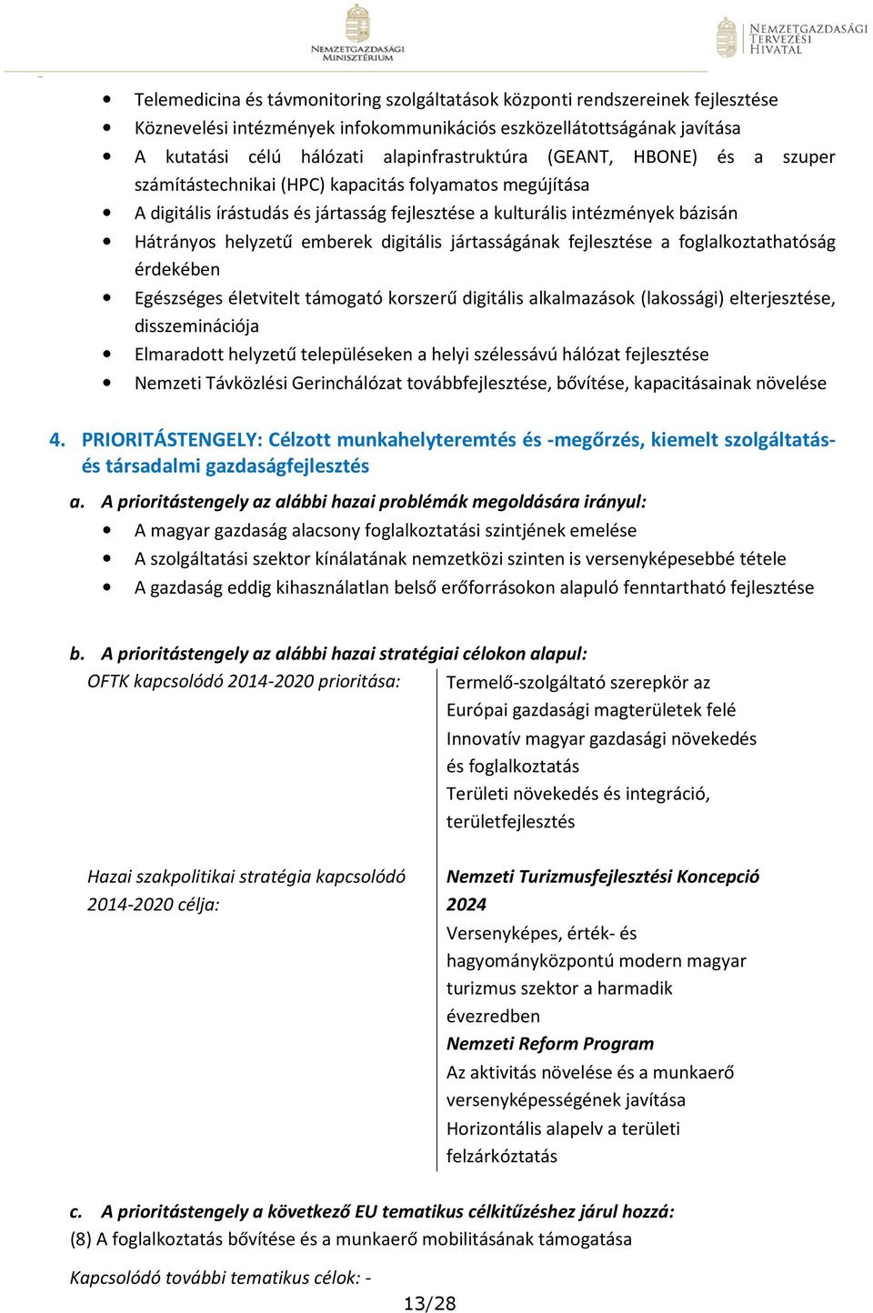 foglalkoztathatóság érdekében Egészséges életvitelt támogató korszerű digitális alkalmazások (lakossági) elterjesztése, disszeminációja Elmaradott helyzetű településeken a helyi szélessávú hálózat