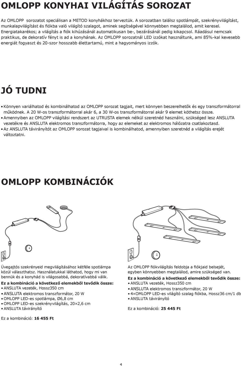 KONYHAI VILÁGÍTÁS VÁSÁRLÁSI SEGÉDLET - PDF Ingyenes letöltés