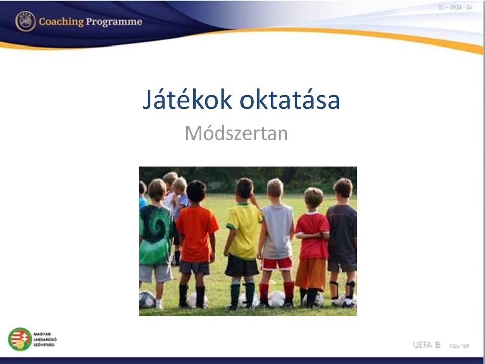 Játékok oktatása. Módszertan - PDF Ingyenes letöltés