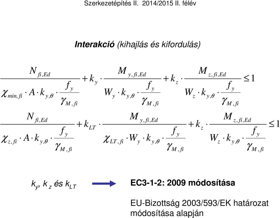 W z + k M k z z, i,ed, θ W z M, i M k, θ 1 z, i,ed M, i 1 k, k z és k LT