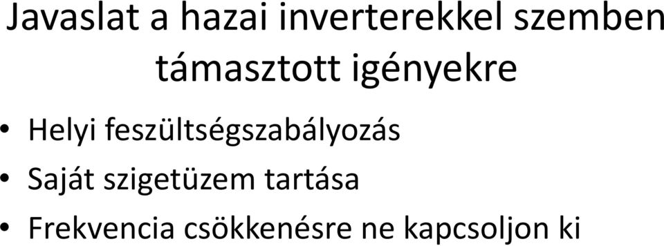 feszültségszabályozás Saját