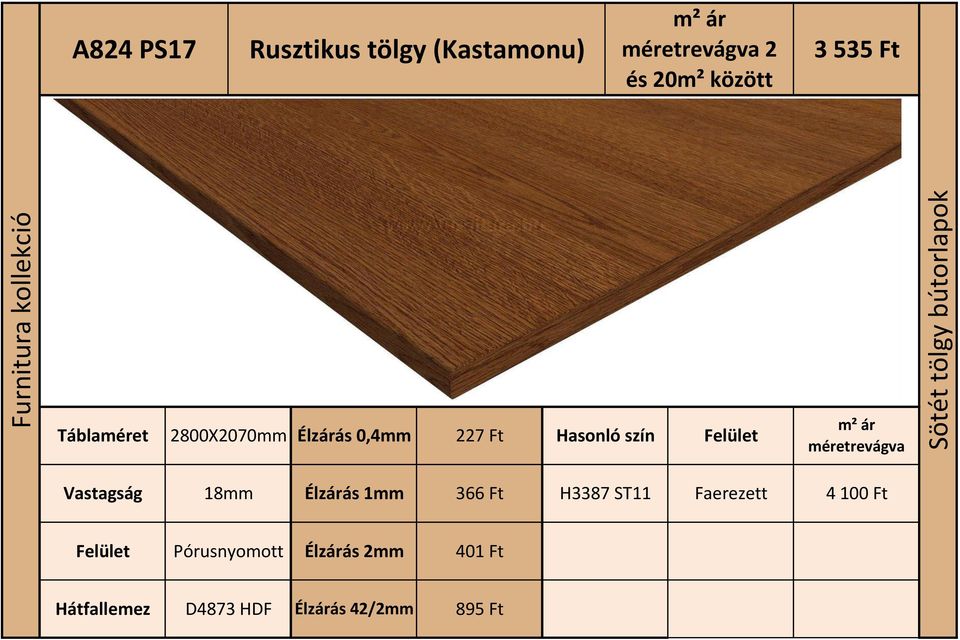 Élzárás 1mm 366 Ft H3387 ST11 Faerezett 4 100