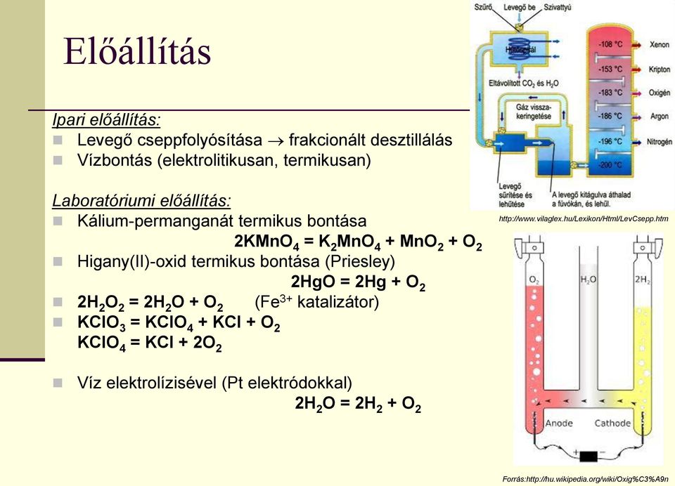 Az oxigéncsoport elemei; Az oxigén. Dolgosné dr. Kovács Anita egy.doc. PTE  MIK Környezetmérnök Tanszék - PDF Free Download