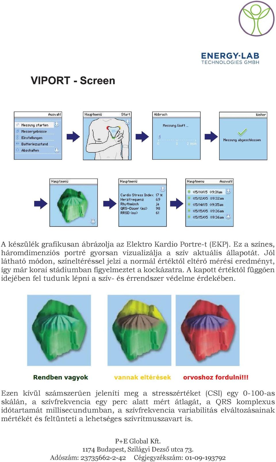 A kapott értéktől függően idejében fel tudunk lépni a szív- és érrendszer védelme érdekében.