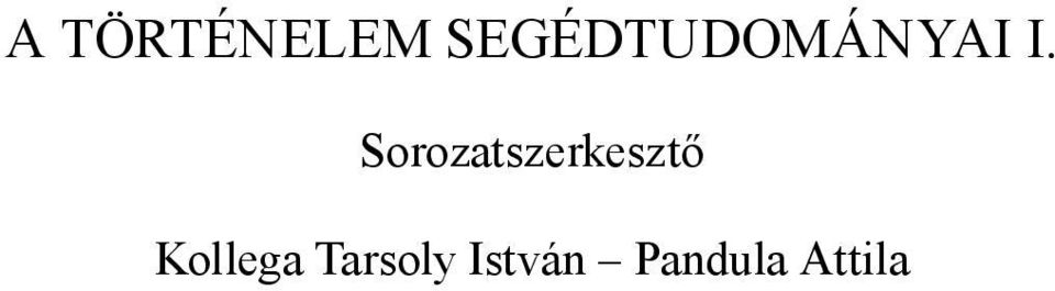 Sorozatszerkesztő
