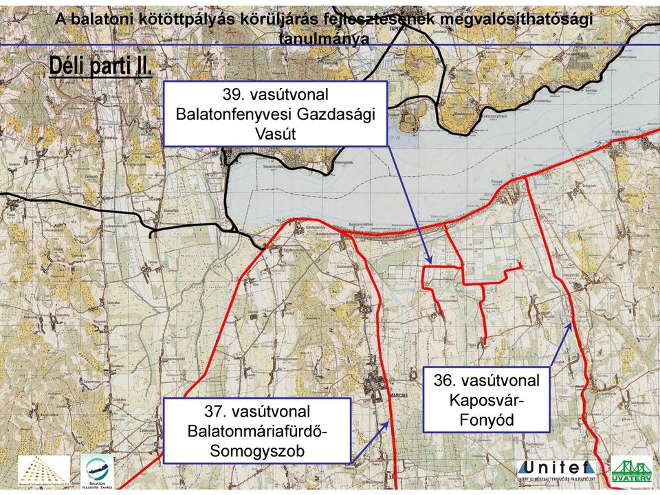 vasútvonal Balatonfenyvesi Gazdasági Vasút 37.