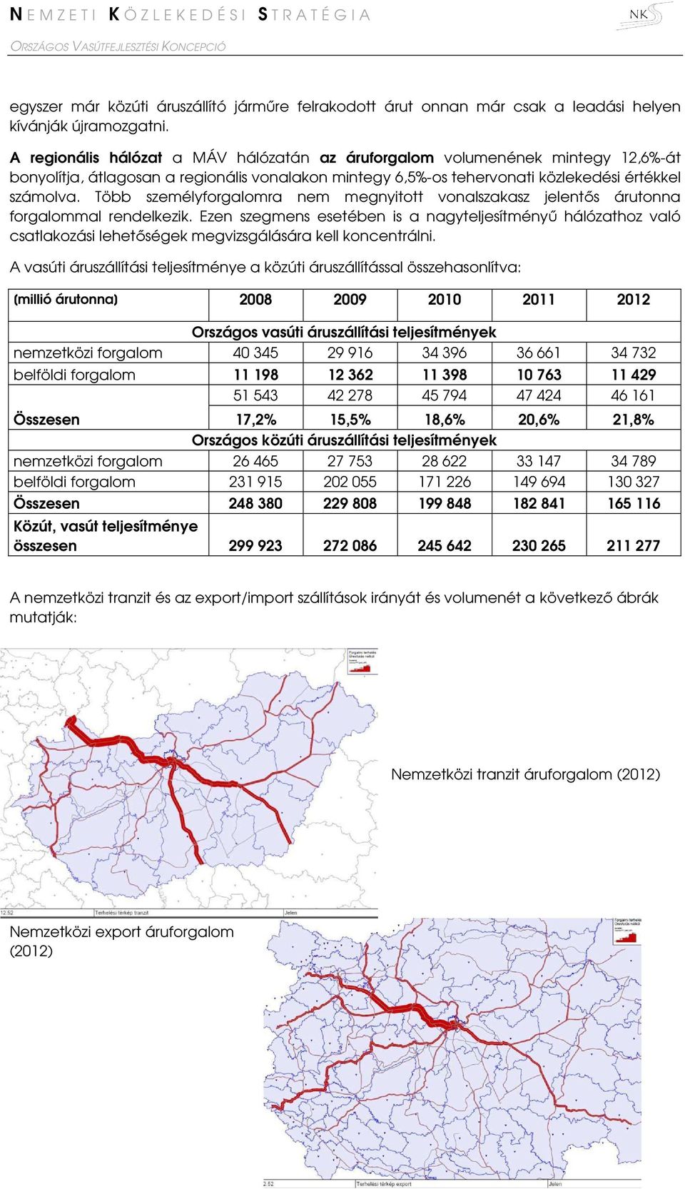 Több személyforgalomra nem megnyitott vonalszakasz jelentős árutonna forgalommal rendelkezik.