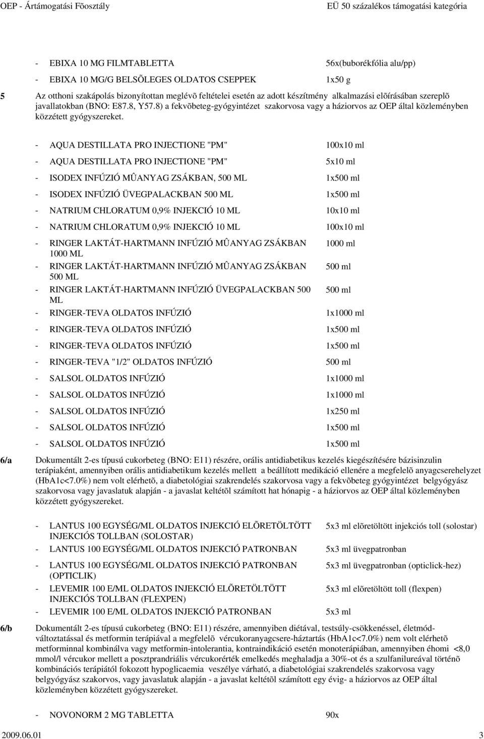 - AQUA DESTILLATA PRO INJECTIONE "PM" 100x10 ml - AQUA DESTILLATA PRO INJECTIONE "PM" 5x10 ml - ISODEX INFÚZIÓ MÛANYAG ZSÁKBAN, 500 ML 1x500 ml - ISODEX INFÚZIÓ ÜVEGPALACKBAN 500 ML 1x500 ml -