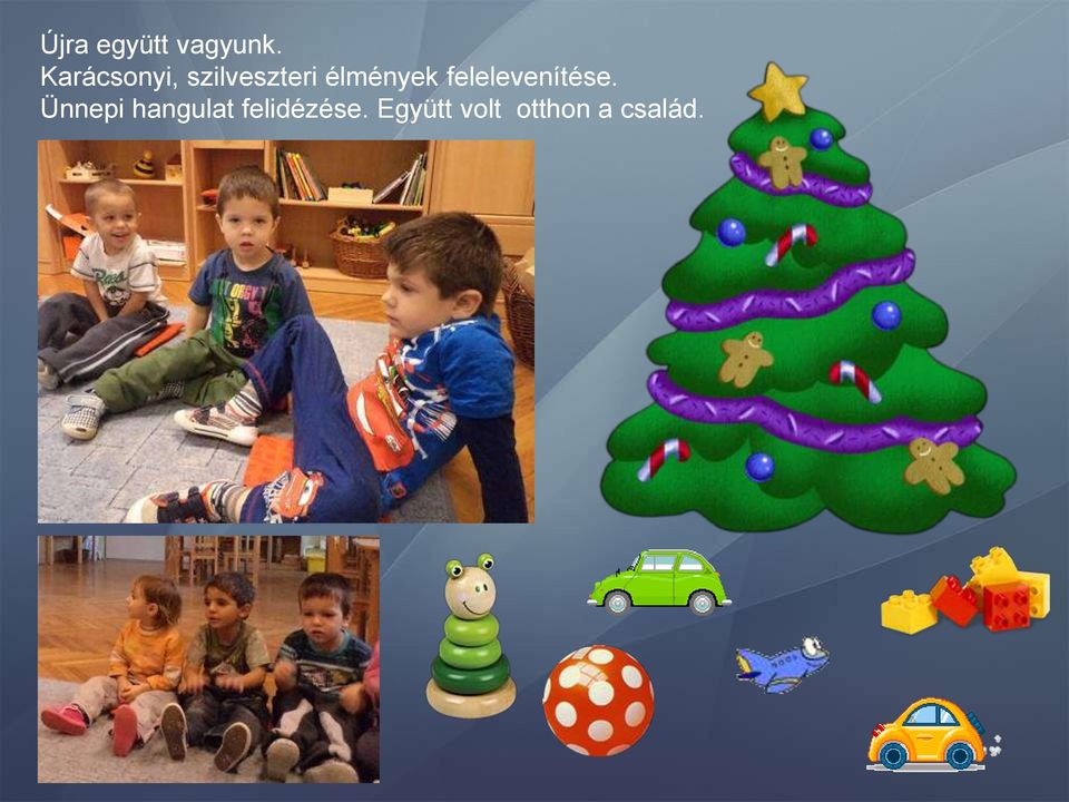 élmények felelevenítése.