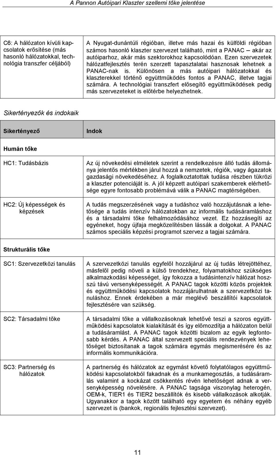 Különösen a más autóipari hálózatokkal és klaszterekkel történő együttműködés fontos a PANAC, illetve tagjai számára.