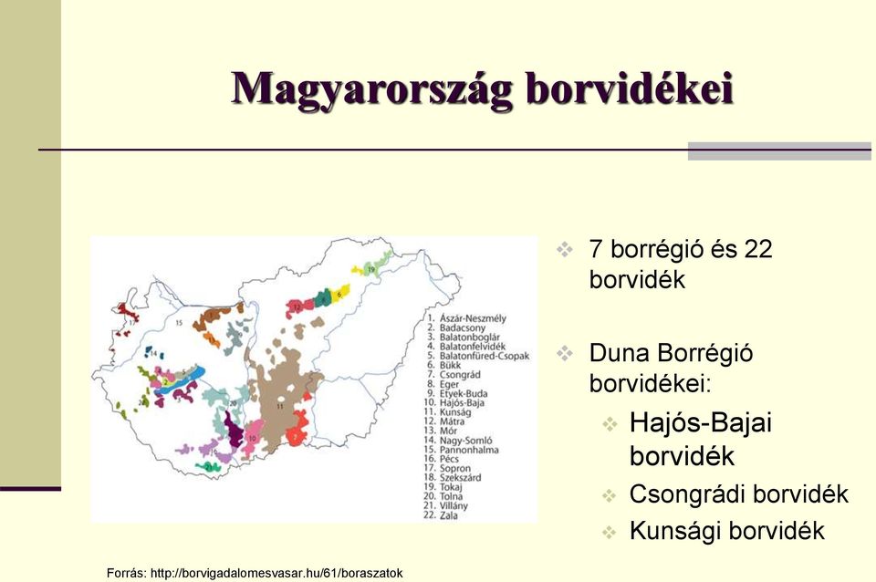 Hajós-Bajai borvidék Csongrádi borvidék