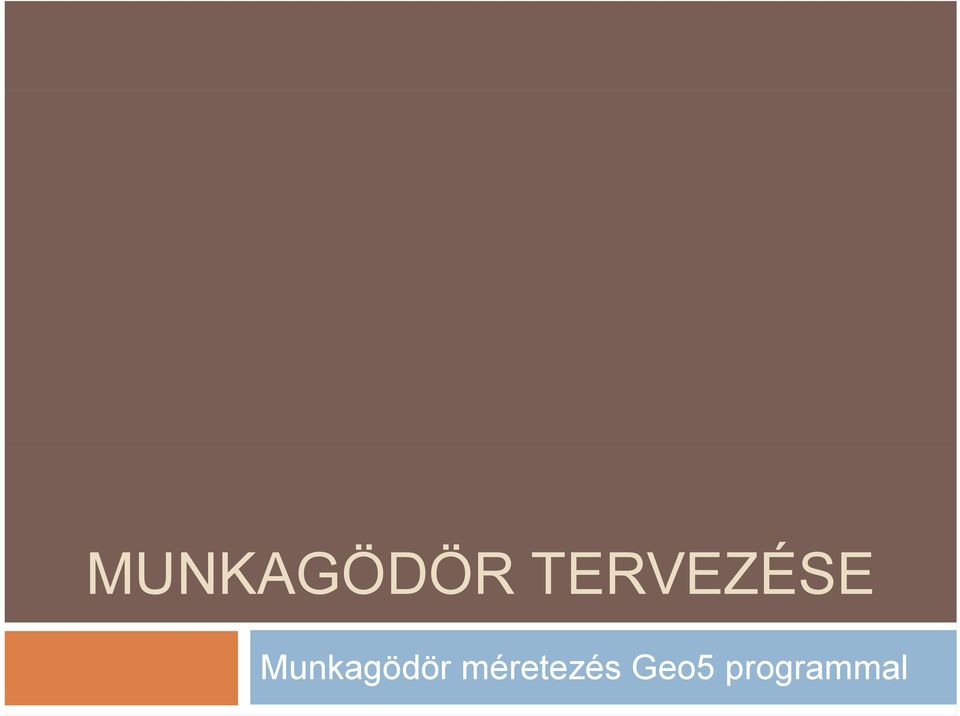 Munkagödör