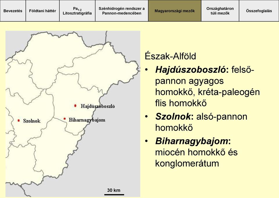 homokkő Szolnok: alsó-pannon homokkő