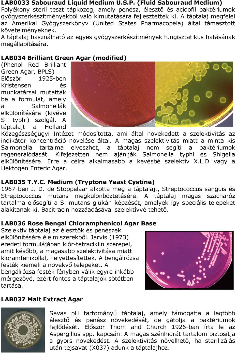 HAL001 Harlequin Salmonella ABC HAL002 Harlequin Listeria Medium HAL003  Harlequin TBGA (TBX) - PDF Ingyenes letöltés