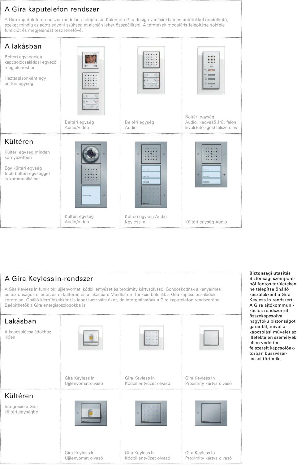 Gira az otthonokban. Tervezési segédlet az intelligens villanyszereléshez -  PDF Free Download