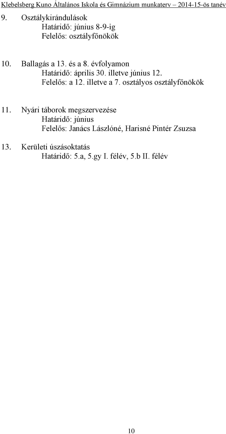 osztályos osztályfőnökök 11.