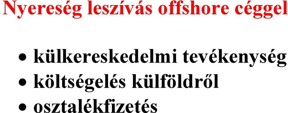 külkereskedelmi