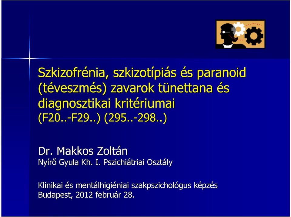 .) 298..) Dr. Makkos Zoltán Nyírő Gyula Kh.. I.