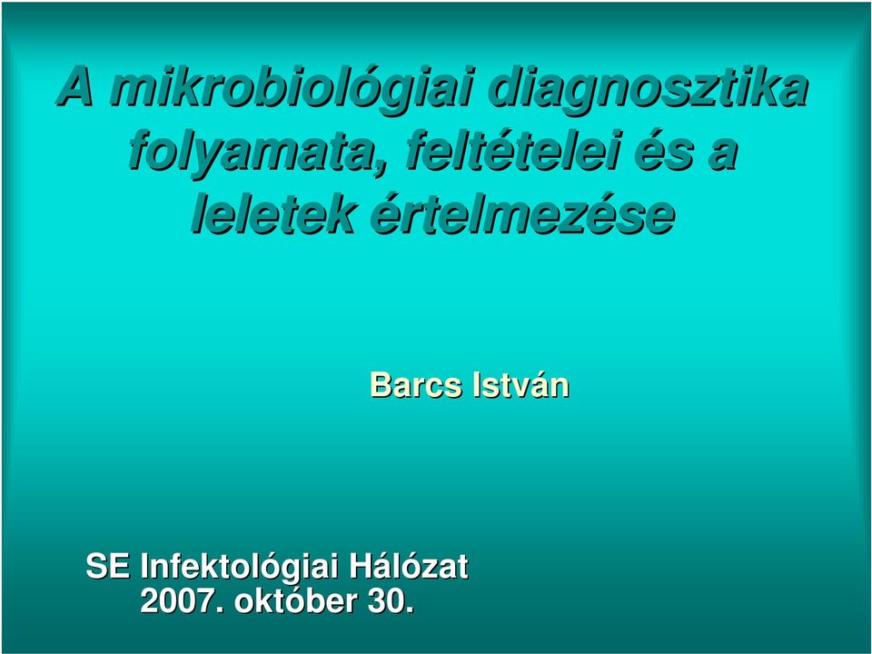 leletek értelmezése Barcs István