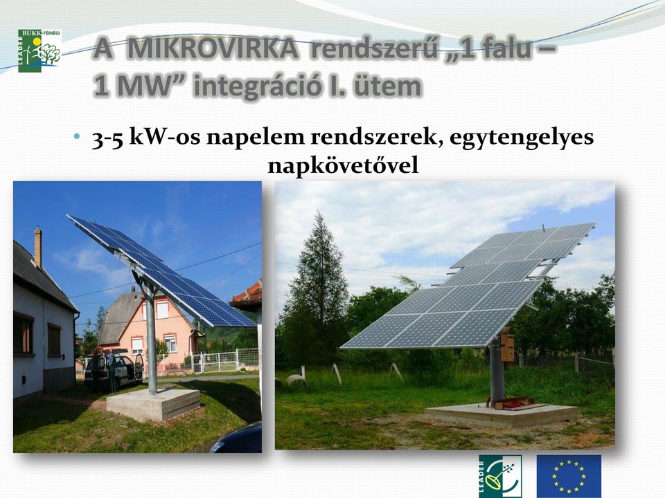 ütem 3-5 kw-os napelem