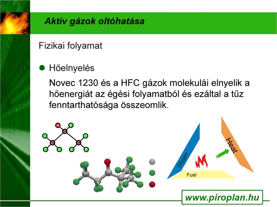 hőenergiát az égési folyamatból és ezáltal a tűz