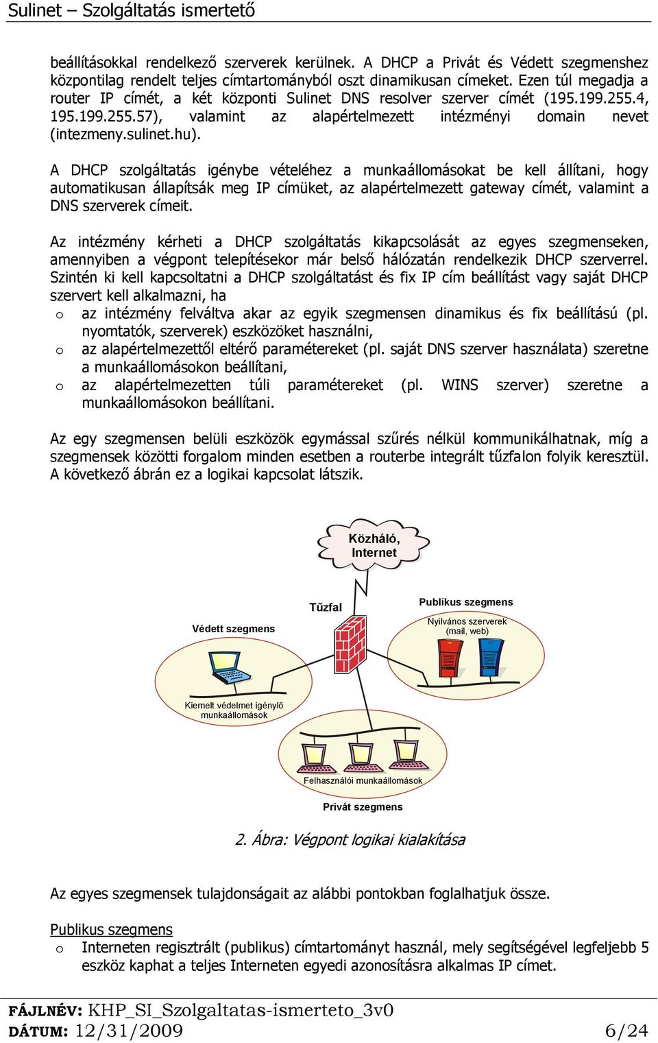 KözHáló3 Sulinet Program keretében az Intézményi végpontok számára  nyújtott. Internet. szolgáltatások ismertetése - PDF Free Download
