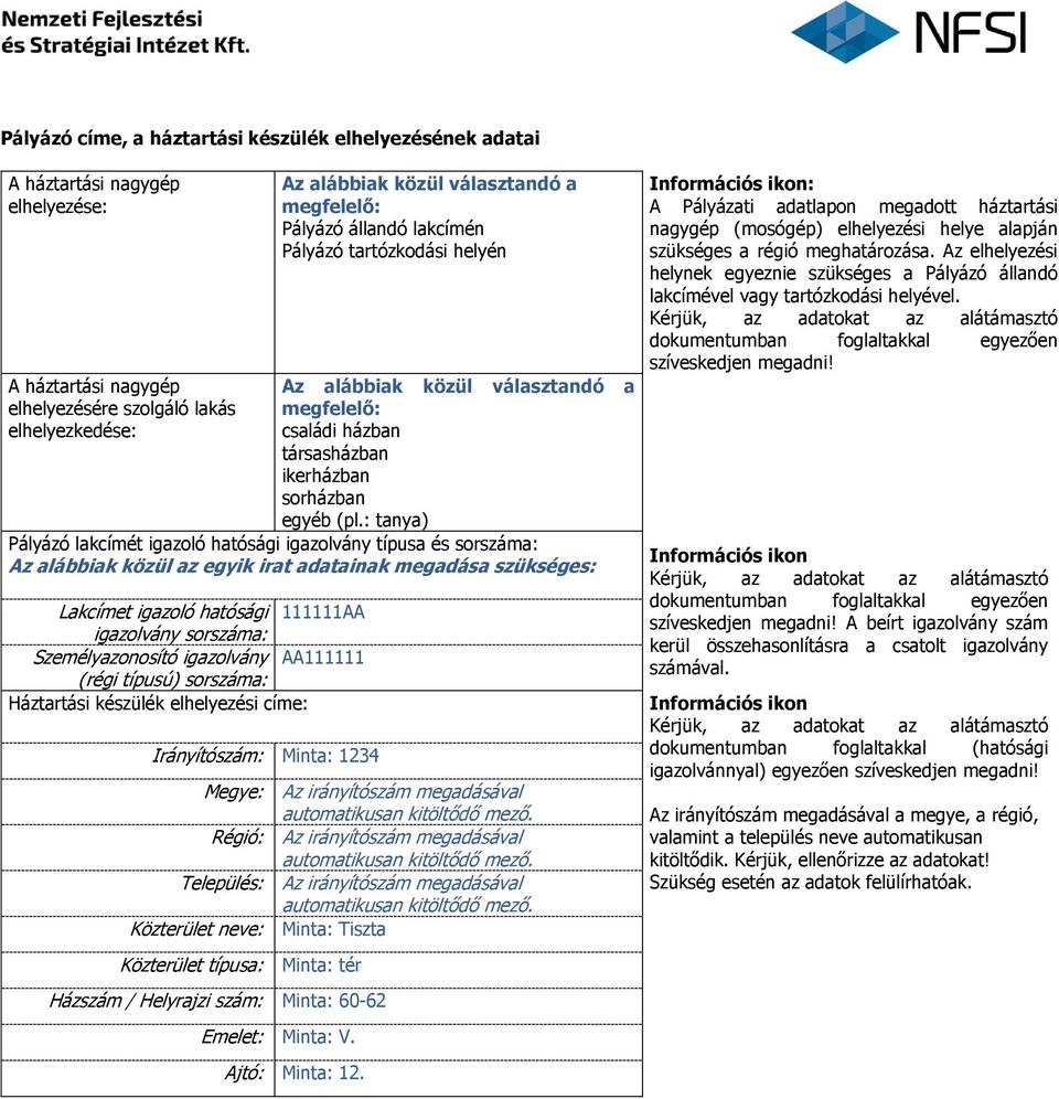 Otthon Melege Program Háztartási nagygépek (mosógép) energia megtakarítást  eredményező cseréje alprogram Pályázat kódszáma: MGCS/15 - PDF Free Download