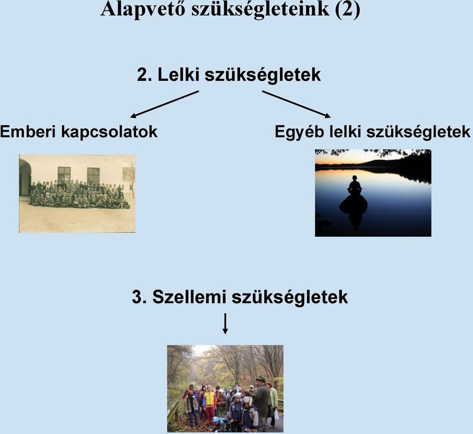kapcsolatok Egyéb lelki
